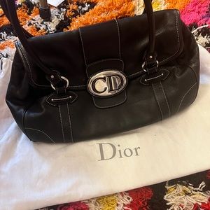 Vintage Dior Saint Germain CD satchel